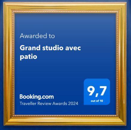 Grand Studio Avec Patio Marseilles Exterior foto